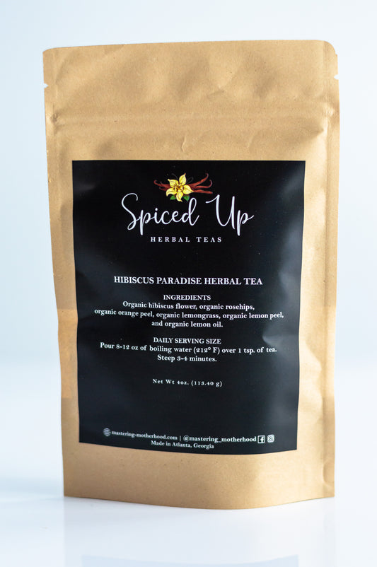 Spiced Up Organic Hibiscus Paradise Herbal Tea