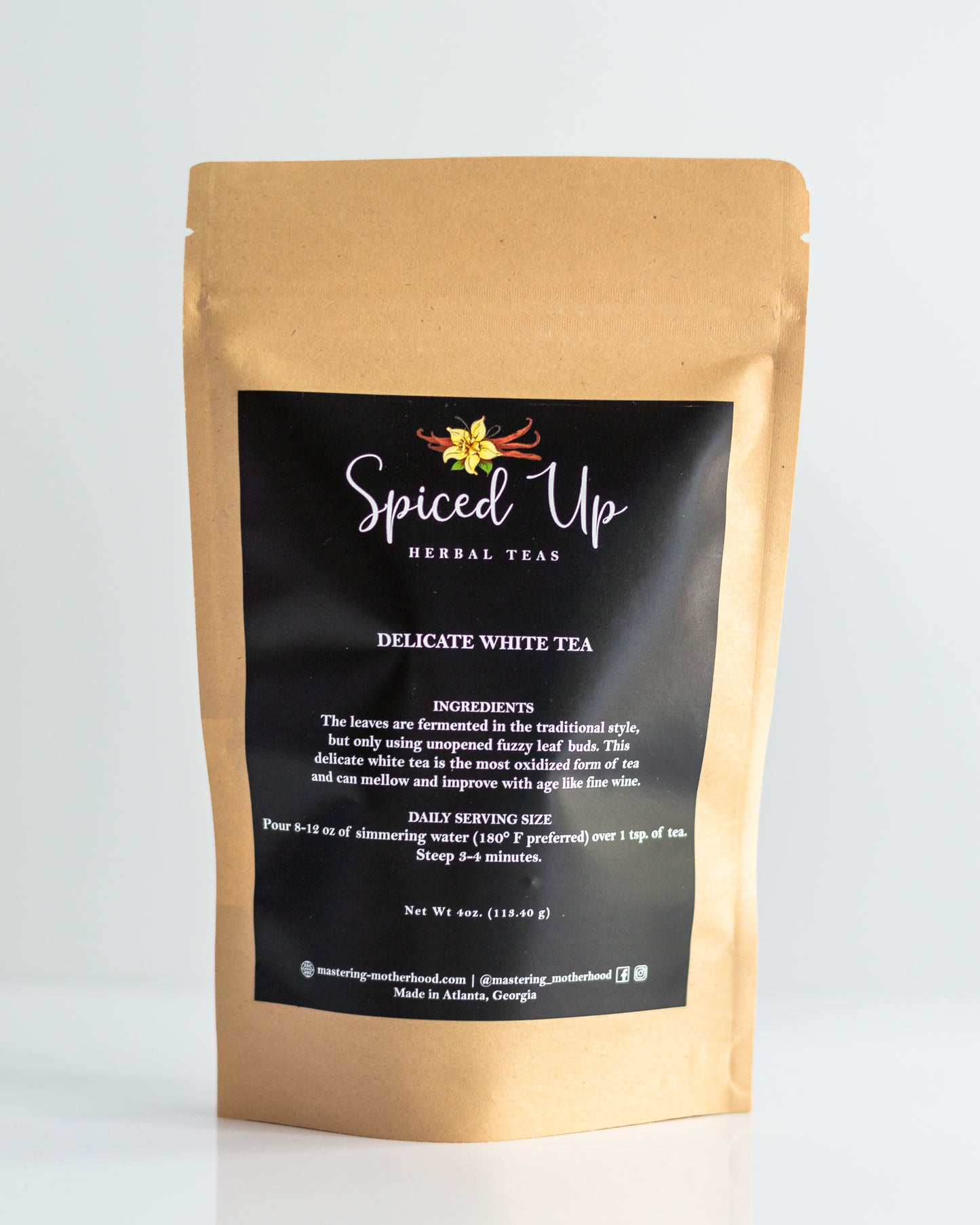 Spiced Up Organic Delicate White Herbal Tea