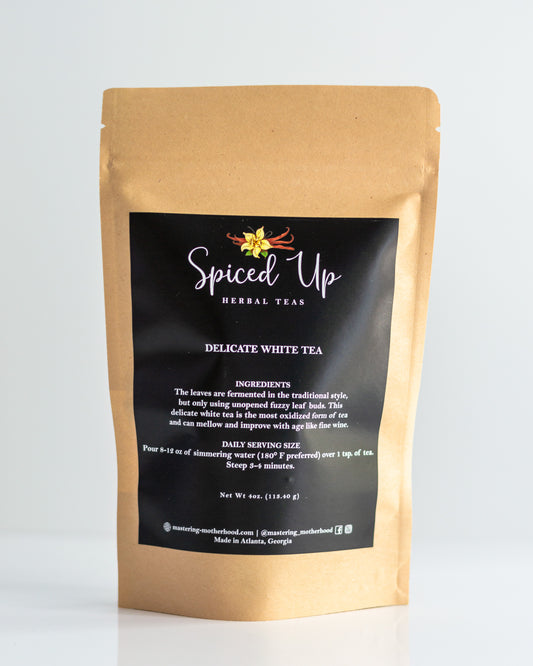 Spiced Up Organic Delicate White Herbal Tea