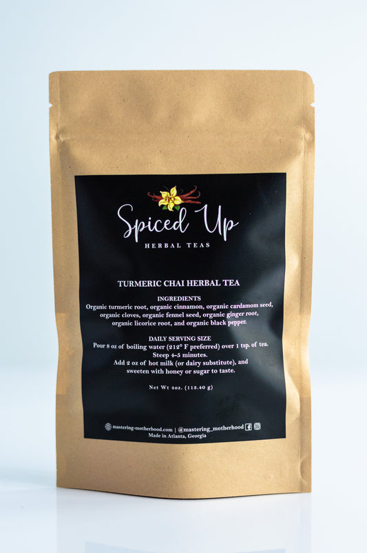 Spiced Up Organic Turmeric Chai Herbal Tea