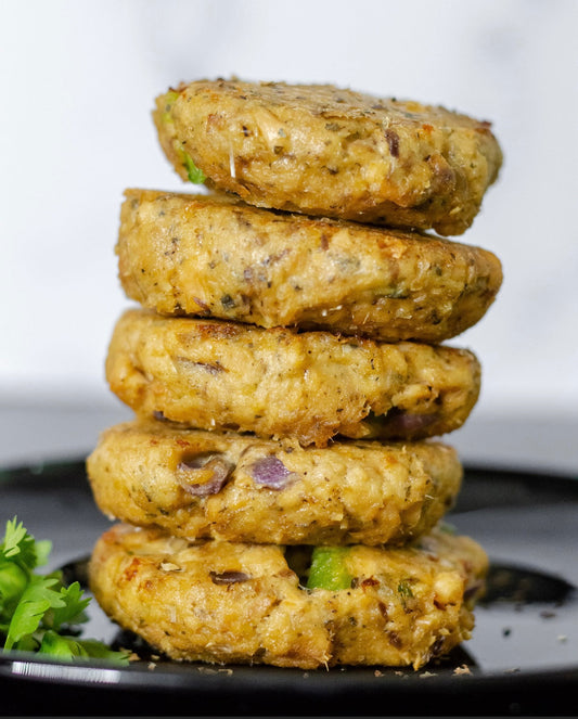 Salmon Croquettes with Organic Seafood Rub