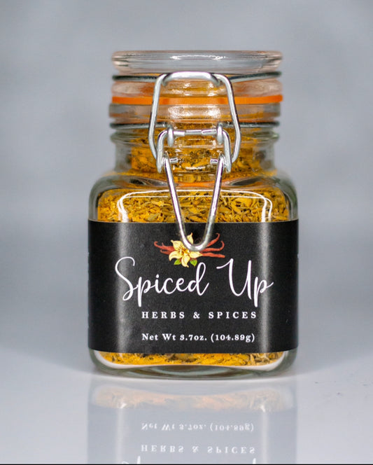 Spiced Up Organic Salt Free Seafood Rub