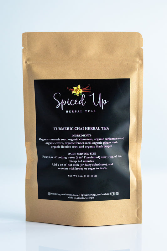 Spiced Up Herbal Turmeric Chai Loose Leaf Tea